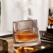 Drehbares japanisches Edo-Whiskyglas-Set 7