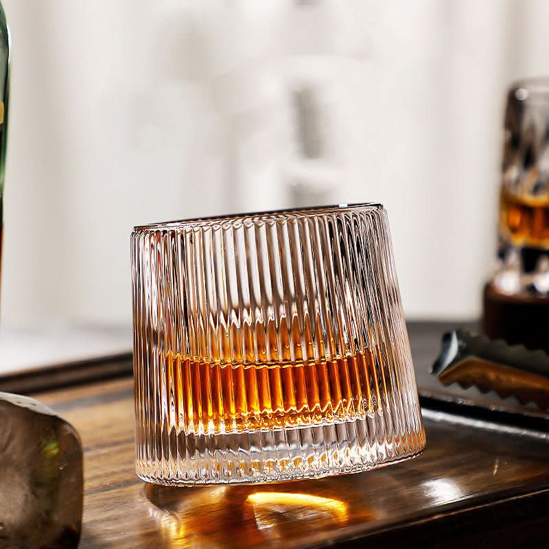 Drehbares japanisches Edo-Whiskyglas-Set 7
