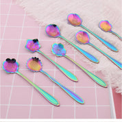 Edelstahl Teelöffel Set 8-teilig Mit Floralem Griffdesign, Rostfrei & Spülmaschinenfest 2