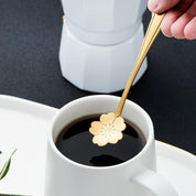 Edelstahl Teelöffel Set 8-teilig Mit Floralem Griffdesign, Rostfrei & Spülmaschinenfest 7