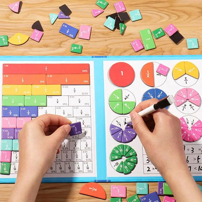 EduMagnet | Buntes magnetisches Lernspielzeug für spielerisches Lernen im frühen Kindesalter 0