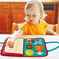 EduPlay | Mjuk aktivitets- och lärobok för småbarn med tilltalande design  