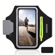 Einstellbarer Telefonhalter mit Hörphone-Fach-passt die Armgrößen 26-42 cm, kompatibel mit iPhone und Galaxie 1