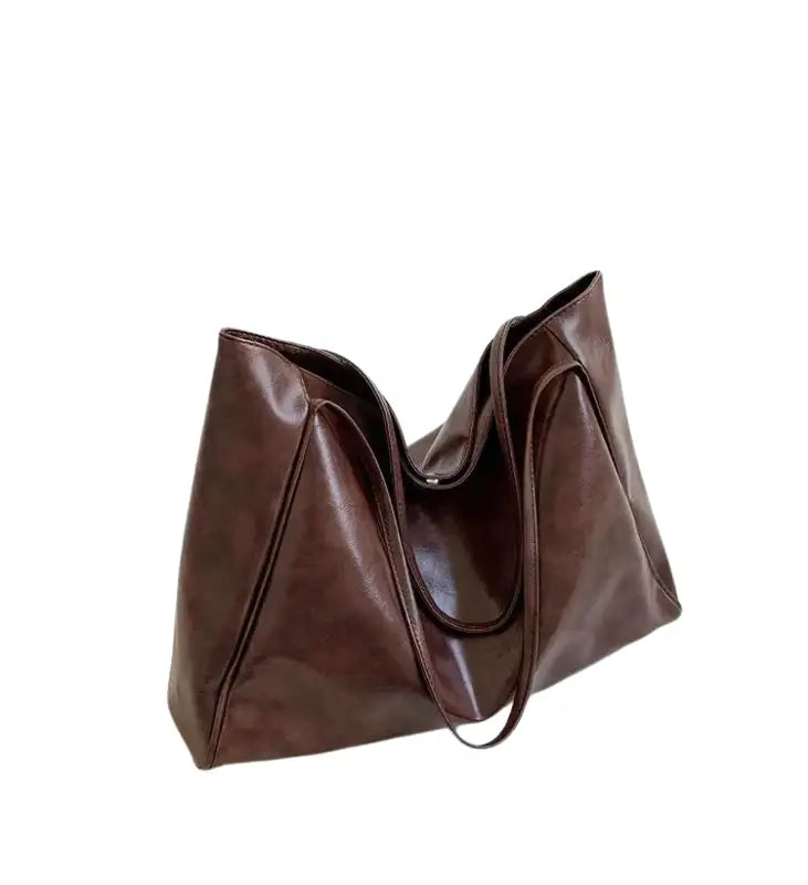Elegante Damen-Schultertasche, mittelgroß, aus hochwertigem Synthetikgewebe 6