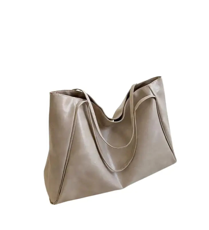 Elegante Damen-Schultertasche, mittelgroß, aus hochwertigem Synthetikgewebe 7