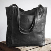 Elegante Damen-Schultertasche, vielseitig, schwarz 2