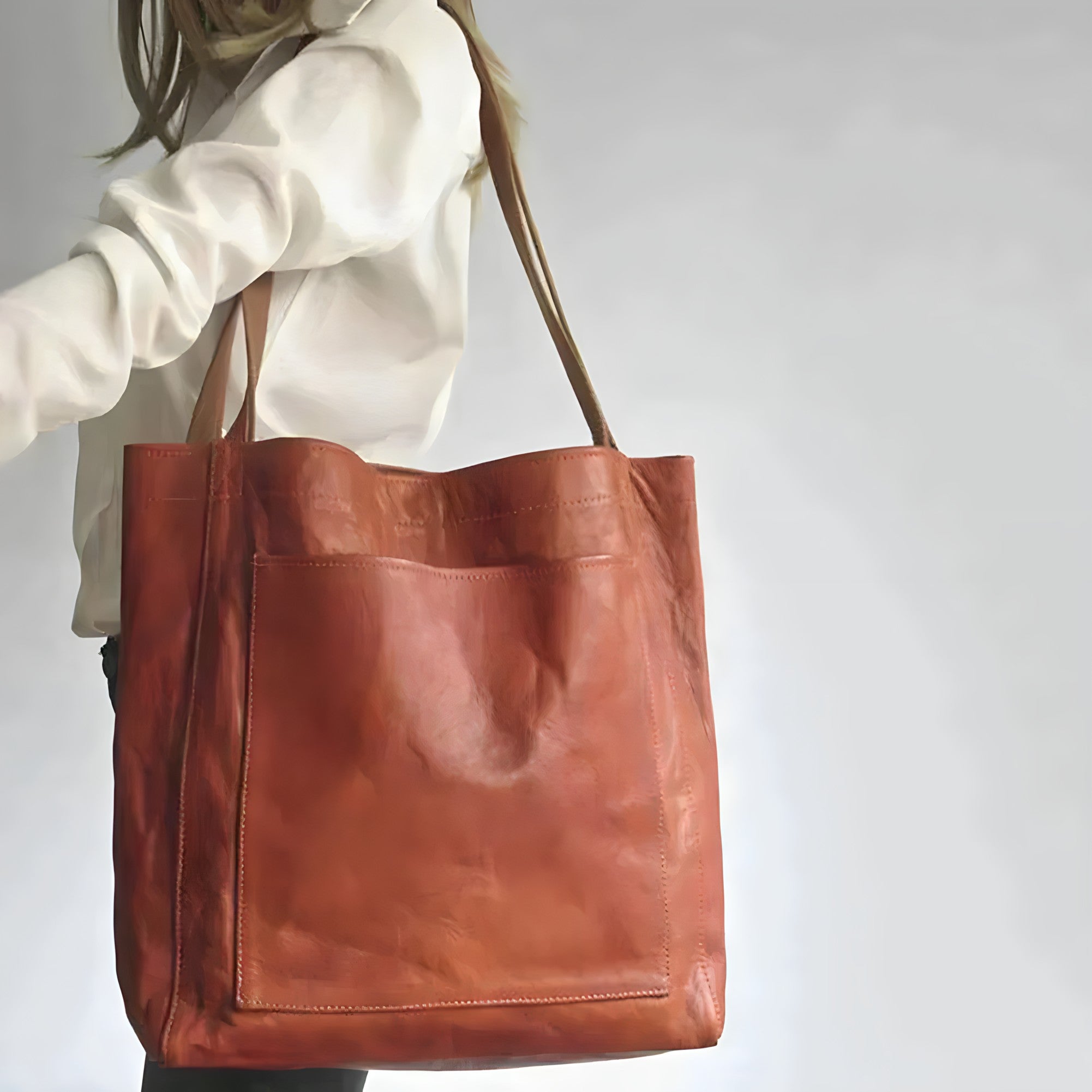 Elegante Damen-Schultertasche aus vielseitigem PU-Leder 1