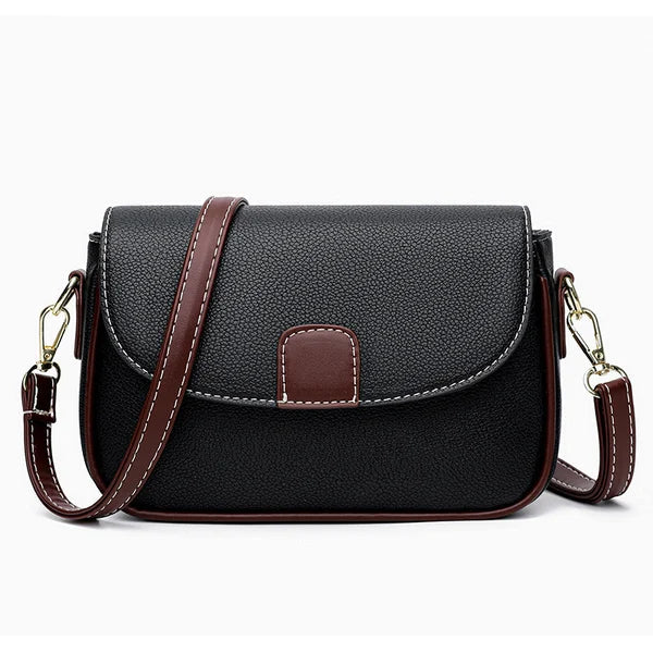 Elegante Damen-Umhängetasche aus stilvollem veganem Leder 0