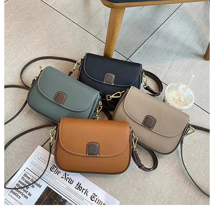 Elegante Damen-Umhängetasche aus stilvollem veganem Leder 1