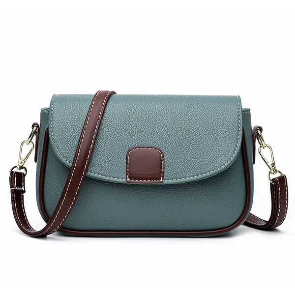 Elegante Damen-Umhängetasche aus stilvollem veganem Leder 4