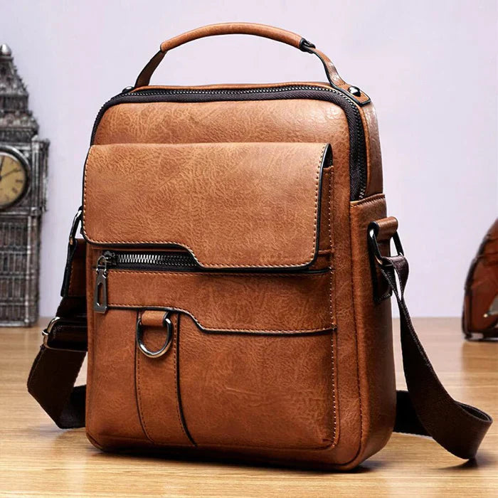 Elegante Damenhandtasche, zeitloses Design, Leder 0