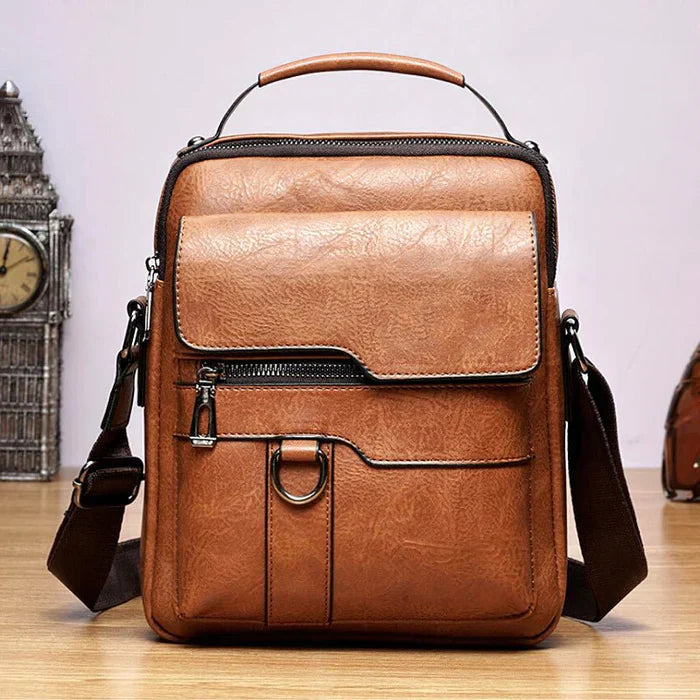 Elegante Damenhandtasche, zeitloses Design, Leder 1