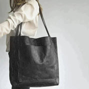 Elegante Damenhandtasche aus funktionalem, weichem Leder 2