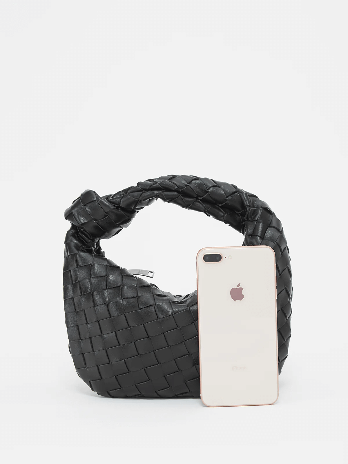 Elegante Damenhandtasche aus praktischem veganem Leder 2