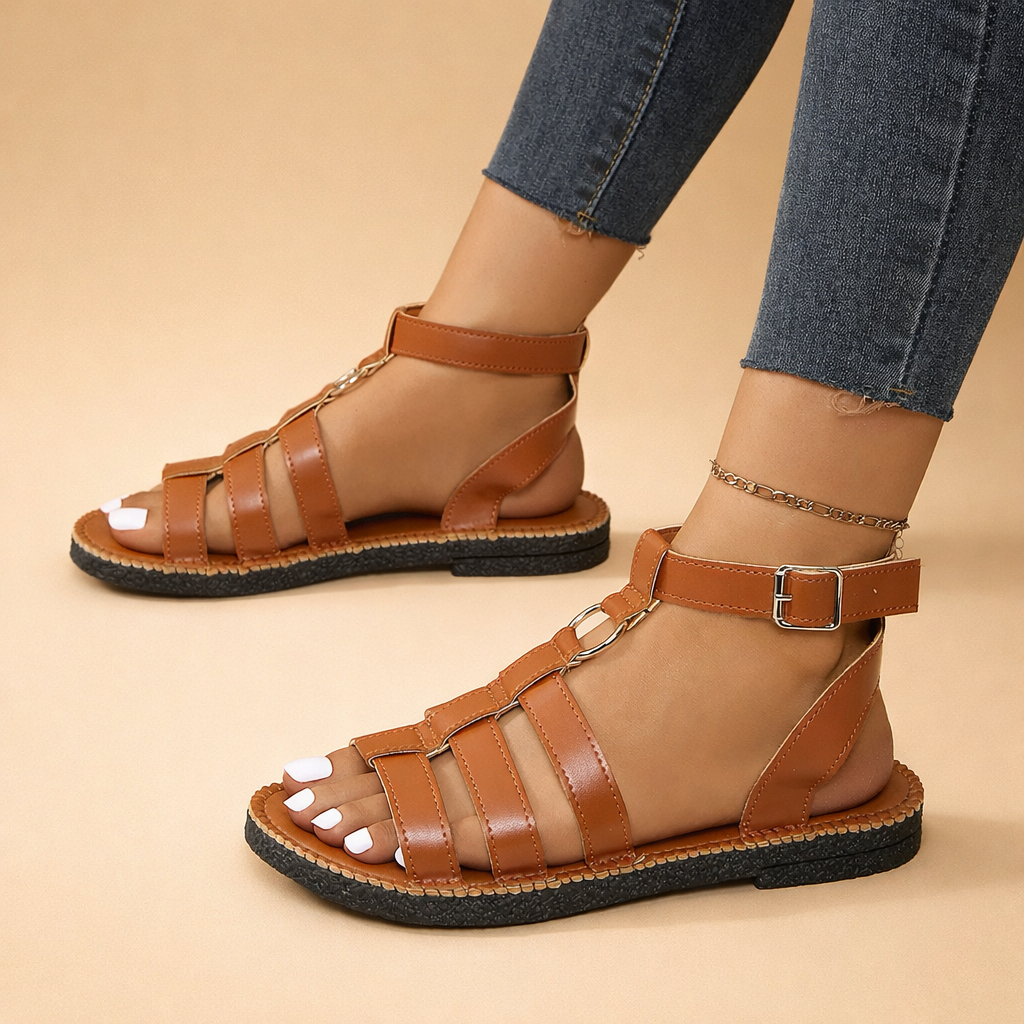 Elegante Gladiatorensandalen Damen – Modische Sommerschuhe mit Riemen für den perfekten Sommerlook 1