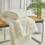 Elegante Sherpa-Decke für Damen – Luxuriöse Wärme und Stil 6