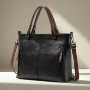 Elegante Vintage-Handtasche für Damen aus strapazierfähigem Stoff 7