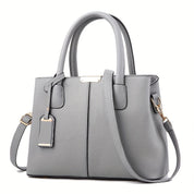 Elegante, geräumige Damenhandtasche aus vielseitigem PU-Leder 2