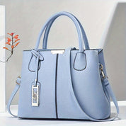 Elegante, geräumige Damenhandtasche aus vielseitigem PU-Leder 7