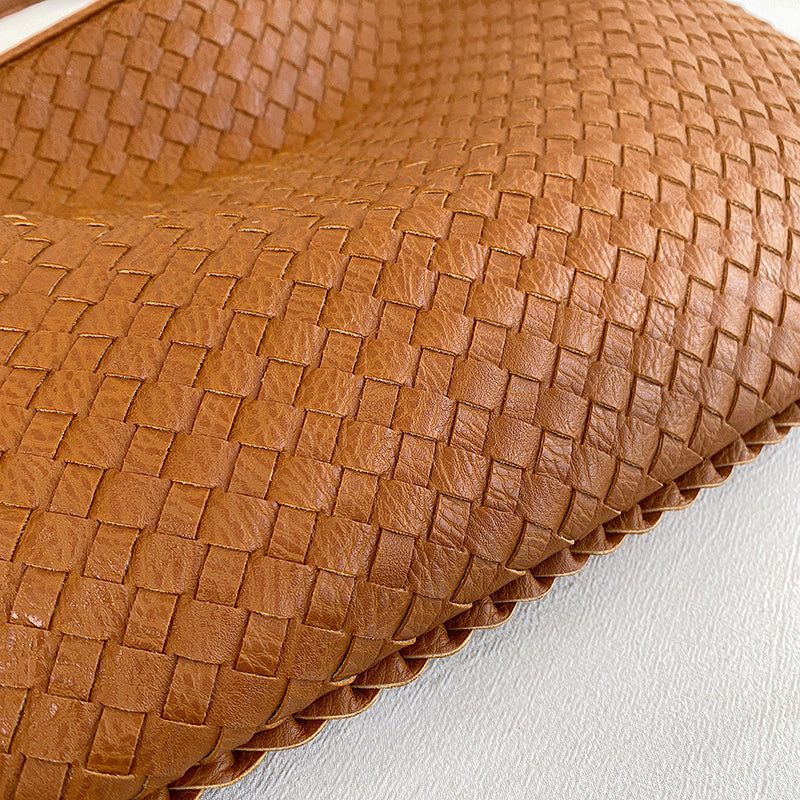 Elegante gewebte Schultertasche für Damen aus strapazierfähigem Material 3