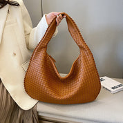 Elegante gewebte Schultertasche für Damen aus strapazierfähigem Material 5