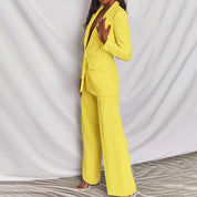 Eleganter Damen Blazer und Hosenanzug für Herbstanlässe 2