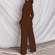 Eleganter Damen Blazer und Hosenanzug für Herbstanlässe 8
