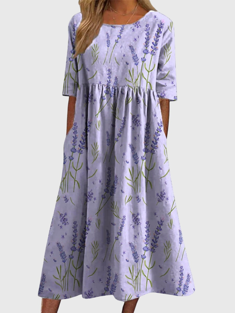 Elegantes Damenkleid für jeden Anlass – Fließende Silhouette und zeitloser Stil 2