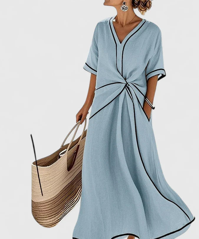 Elegantes Kleid Damen für den Sommer - Bequem und Vielseitig, Ideal für Jede Gelegenheit 0