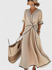 Elegantes Kleid Damen für den Sommer - Bequem und Vielseitig, Ideal für Jede Gelegenheit 2