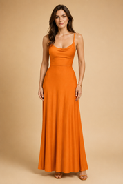 Elegantes Maxikleid Lang Mit V-Ausschnitt – Taillierter Schnitt Für Sommer Kleider Lange Damen 5