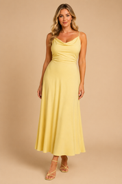 Elegantes Maxikleid Lang Mit V-Ausschnitt – Taillierter Schnitt Für Sommer Kleider Lange Damen 6