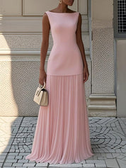 Elegantes Maxikleid für Frauen – Fließender Schnitt und femininer Stil 1