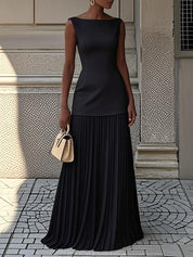 Elegantes Maxikleid für Frauen – Fließender Schnitt und femininer Stil 2