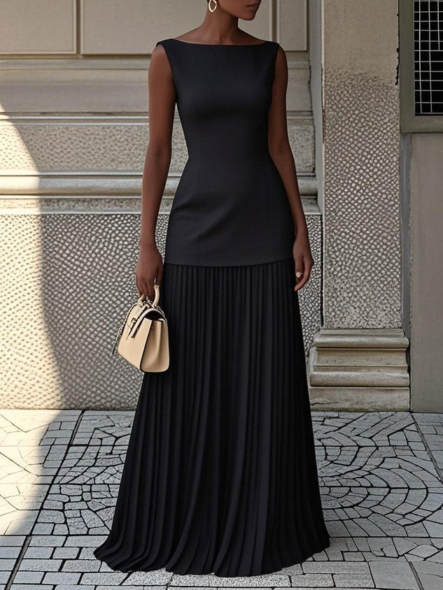 Elegantes Maxikleid für Frauen – Fließender Schnitt und femininer Stil 2
