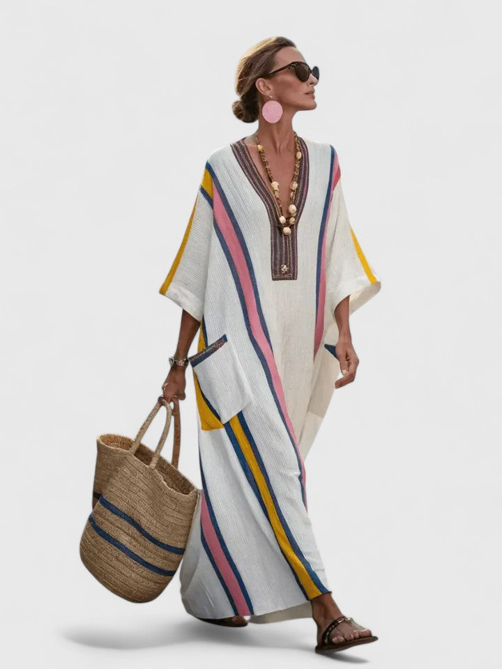Elegantes Maxikleid für Frauen – Sommerkleid im Boho-Stil 2
