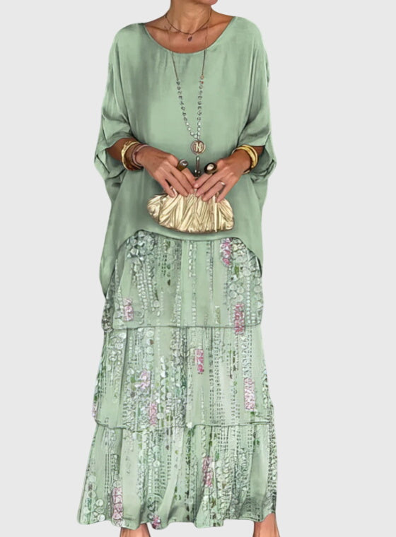 Elegantes Maxikleid für Frauen | Fließendes Sommerkleid für besondere Anlässe 9