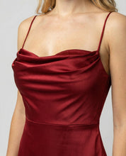 Elegantes Maxikleid mit Schlitz für Damen Sommer Hochzeitskleid Figurbetont 2