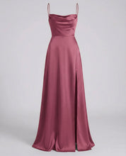 Elegantes Maxikleid mit Schlitz für Damen Sommer Hochzeitskleid Figurbetont 6