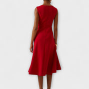 Elegantes Midikleid für Frauen – Asymmetrisches Design für besondere Anlässe 1