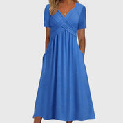 Elegantes Midikleid für Frauen mit Bauchkontrolle – Perfekt für jeden Anlass 1