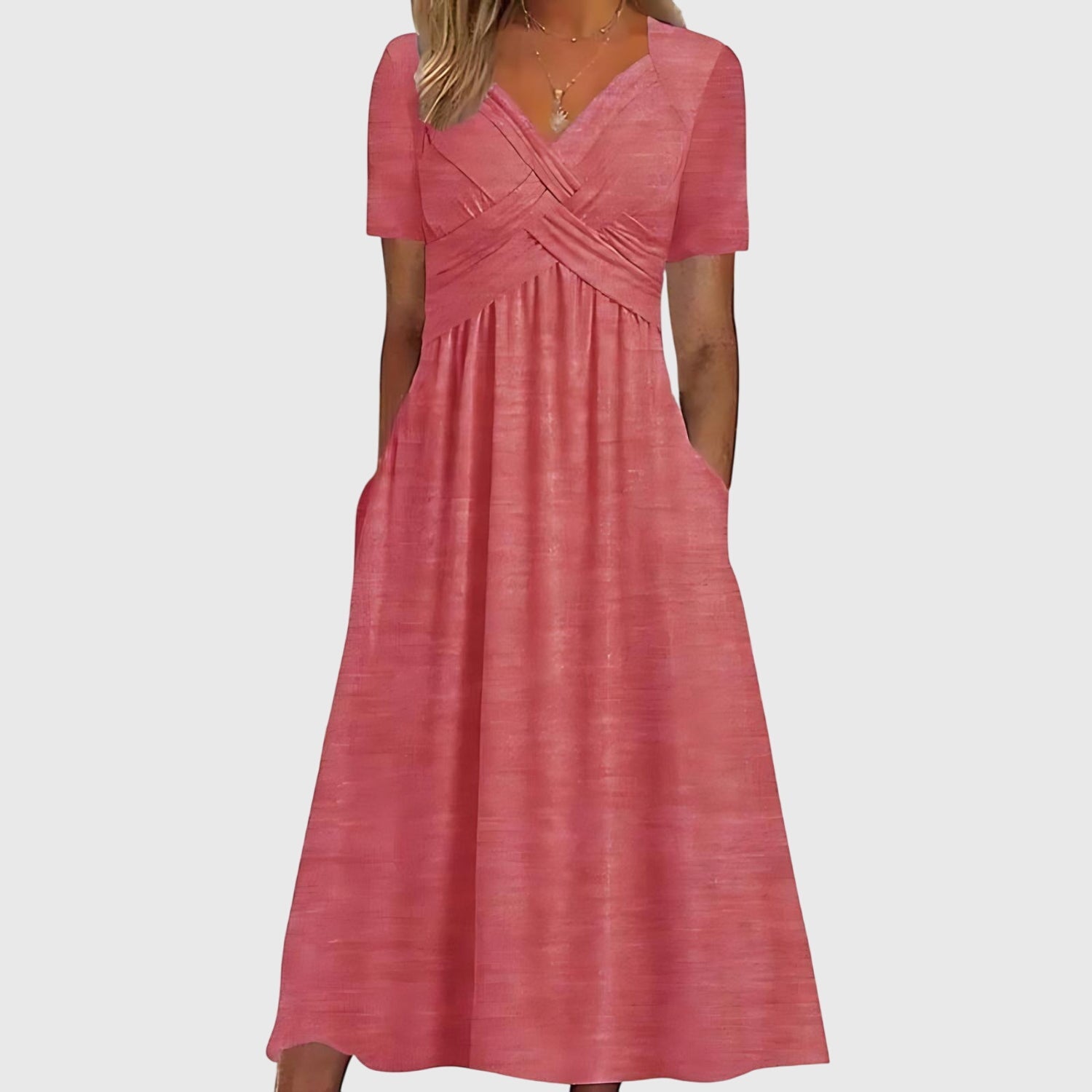 Elegantes Midikleid für Frauen mit Bauchkontrolle – Perfekt für jeden Anlass 3