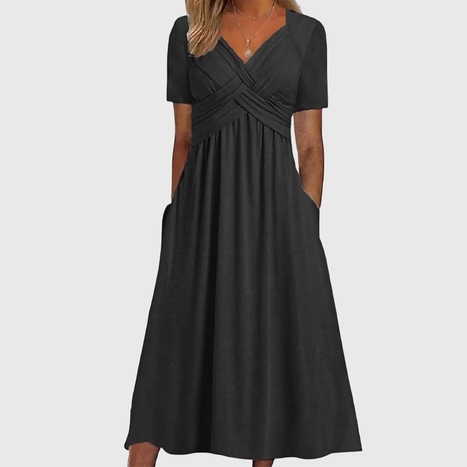 Elegantes Midikleid für Frauen mit Bauchkontrolle – Perfekt für jeden Anlass 4