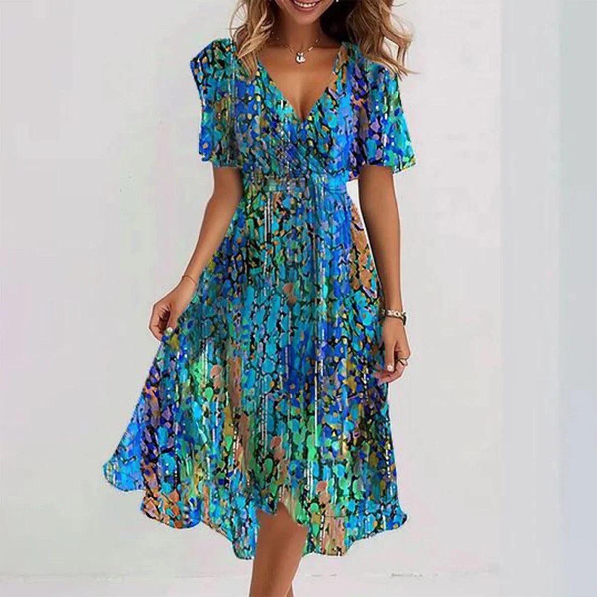 Elegantes Sommerkleid für Damen – Leicht und Vielseitig für warme Tage 1