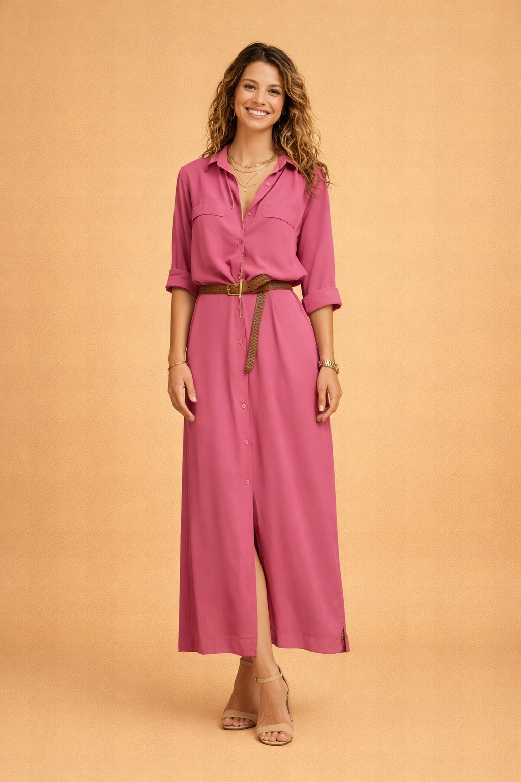 Elegantes Sommerkleid für Damen mit Leichtem Schnitt und Vielseitigem Design 2