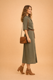 Elegantes Sommerkleid für Damen mit Leichtem Schnitt und Vielseitigem Design 7