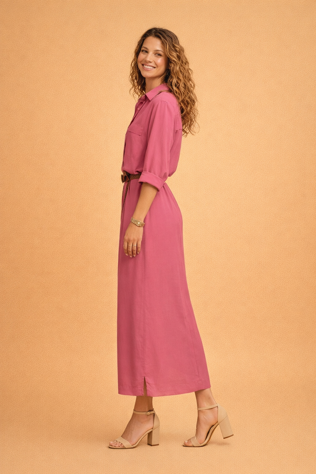 Elegantes Sommerkleid für Damen mit Leichtem Schnitt und Vielseitigem Design 8