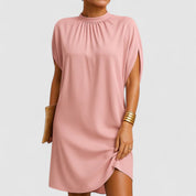 Elegantes Sommerkleid für Frauen mit Rüschen und Schulterausschnitten 0