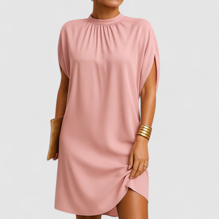 Elegantes Sommerkleid für Frauen mit Rüschen und Schulterausschnitten 0