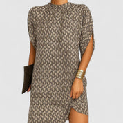 Elegantes Sommerkleid für Frauen mit Rüschen und Schulterausschnitten 3
